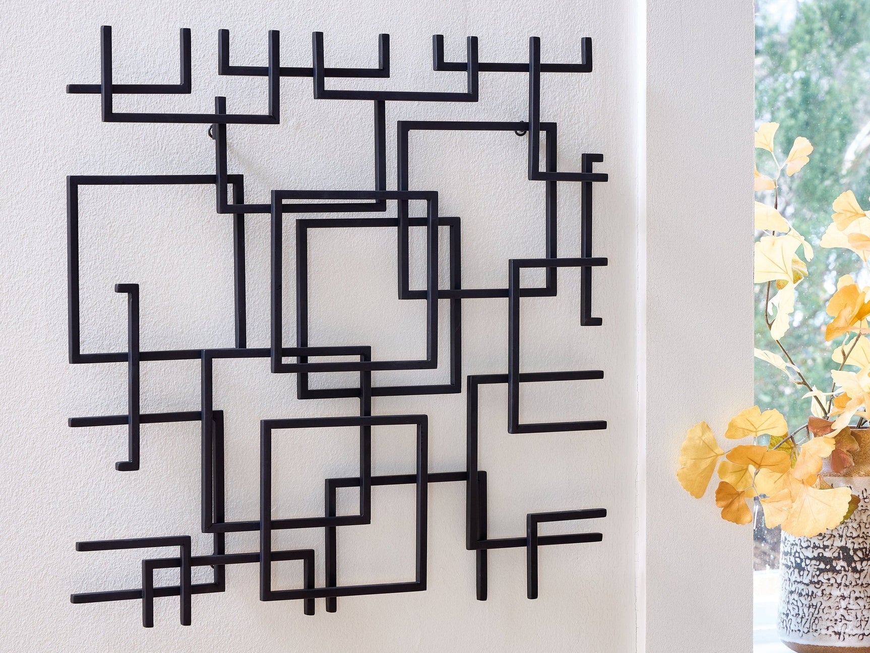 Aadanton Black Wall Decor (Online Special Price) - Ornate Home