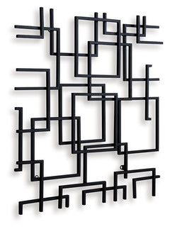 Aadanton Black Wall Decor - Ornate Home