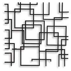 Aadanton Black Wall Decor - Ornate Home