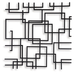 Aadanton Black Wall Decor - Ornate Home
