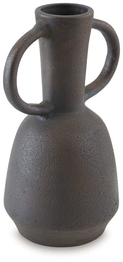 Aadeen Brown 14" Vase - Ornate Home