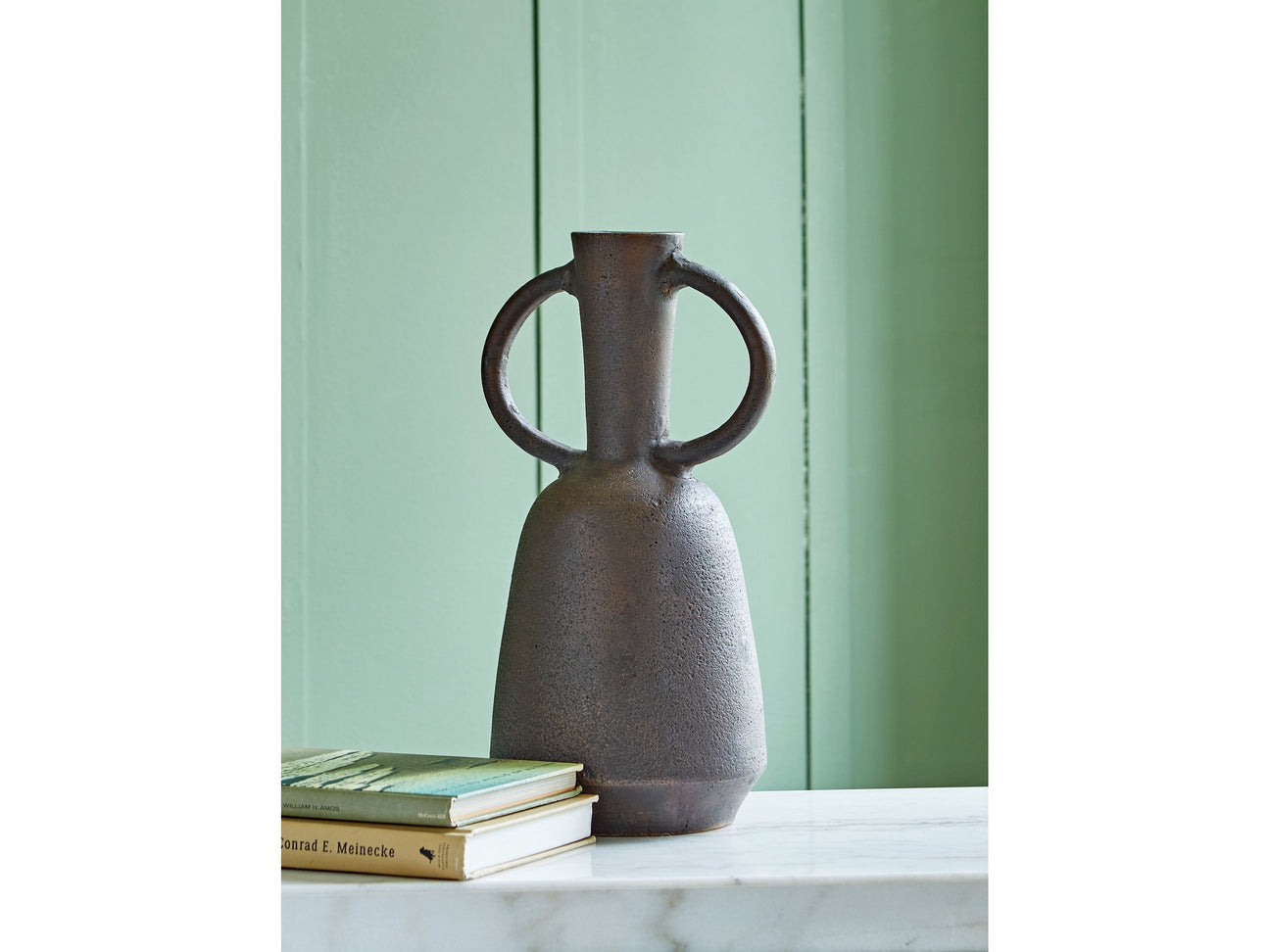 Aadeen Brown 16" Vase - Ornate Home