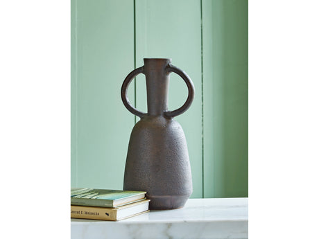 Aadeen Brown 16" Vase - Ornate Home