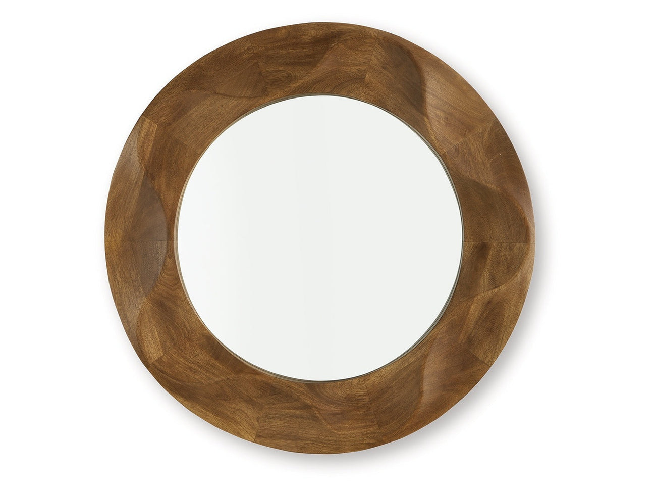 Aajon Brown Accent Mirror (Online Special Price) - Ornate Home