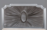 Aalok Silver/Warm Gray 5 Pc. Queen Bedroom Set w/ Night Stand - Ornate Home
