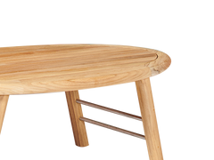 Aalto Oval Teak Outdoor Coffee Table - Ornate Home
