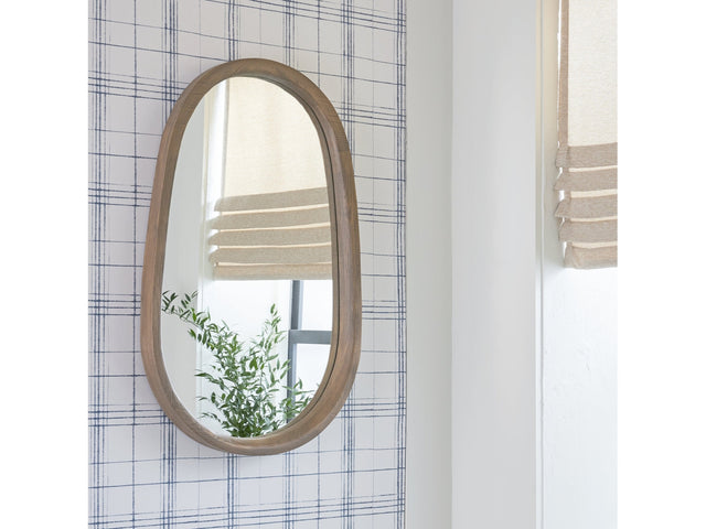 Aarilynn Antique Brown Accent Mirror - Ornate Home