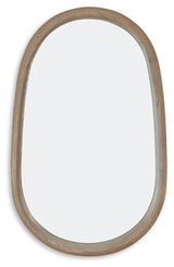 Aarilynn Antique Brown Accent Mirror - Ornate Home