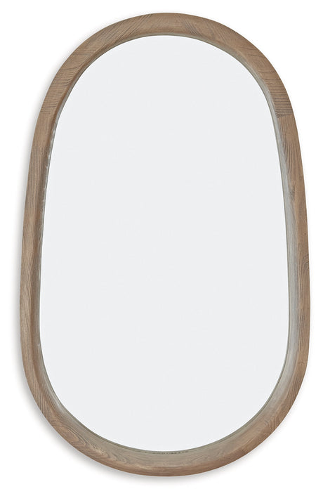 Aarilynn Antique Brown Accent Mirror - Ornate Home