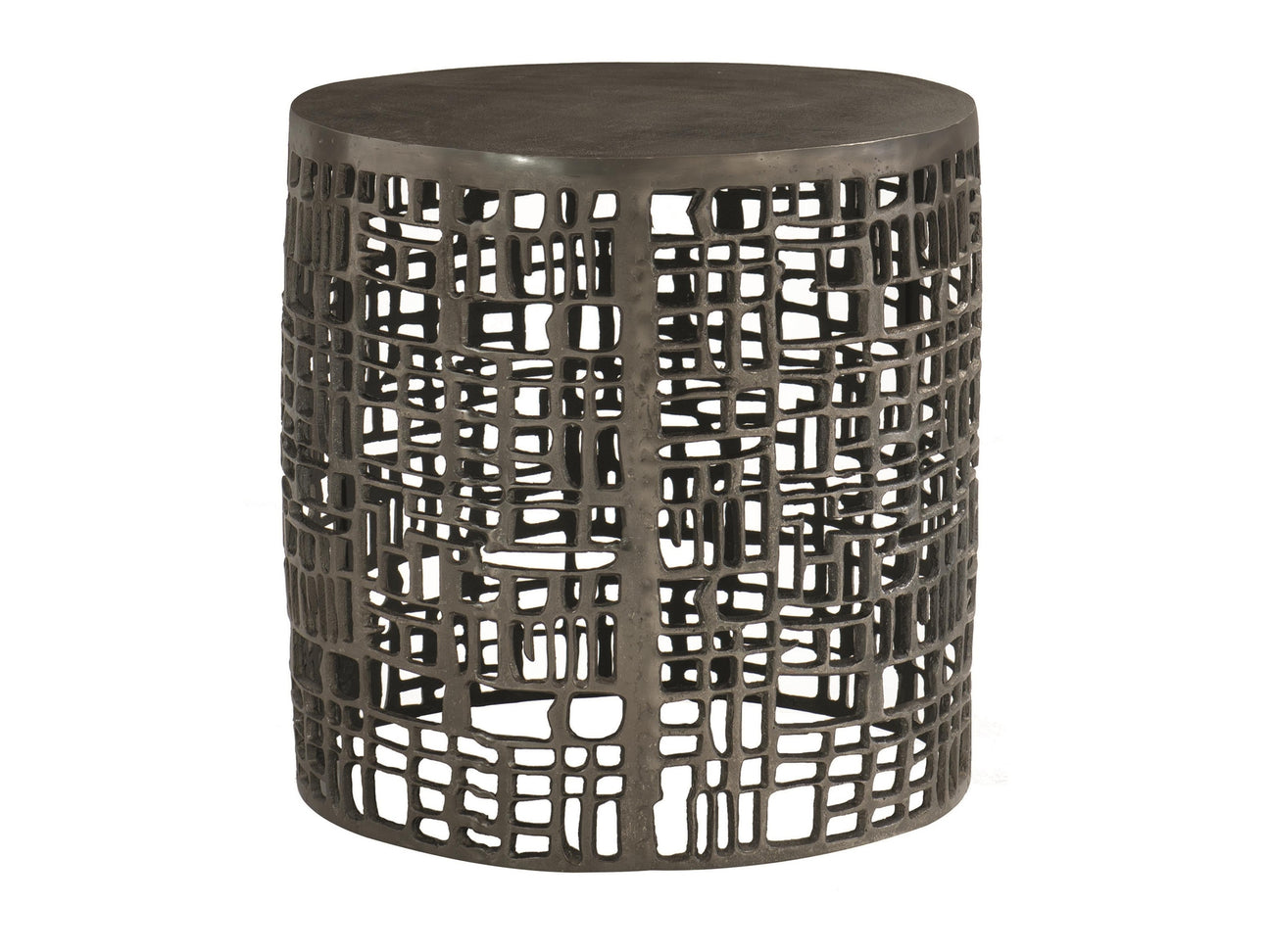 Aaron Graphite Side Table - Ornate Home