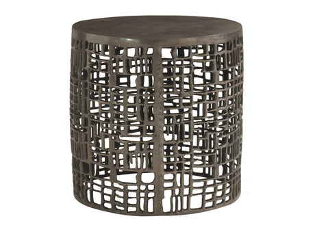 Aaron Graphite Side Table - Ornate Home