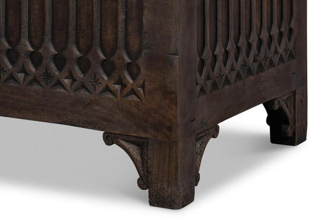 Aarush Brown Trunk - Ornate Home