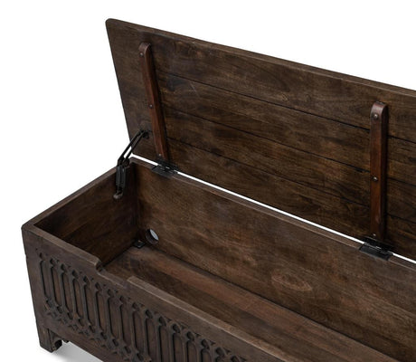Aarush Brown Trunk - Ornate Home