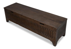 Aarush Brown Trunk - Ornate Home