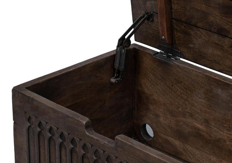 Aarush Brown Trunk - Ornate Home