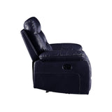 Aashi Navy Reclining Loveseat - Ornate Home