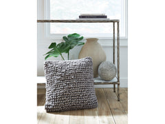Aavie Gray Pillow (Set of 4) - Ornate Home