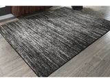 Abageal Black/White Medium Rug - Ornate Home