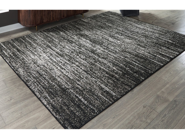 Abageal Black/White Medium Rug - Ornate Home