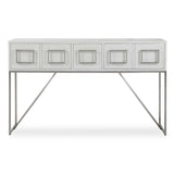 Abaya White Console Table - Ornate Home