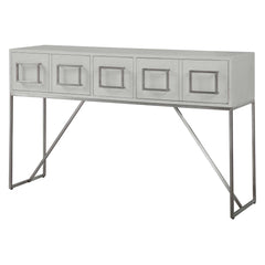 Abaya White Console Table - Ornate Home