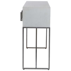 Abaya White Console Table - Ornate Home