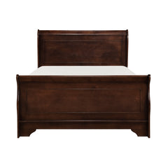 Abbeville Brown Cherry 5pc Bedroom Set - Ornate Home