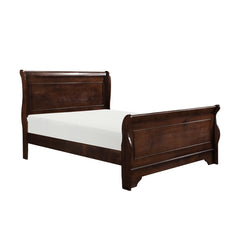 Abbeville Brown Cherry 5pc Bedroom Set - Ornate Home