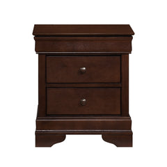 Abbeville Brown Cherry 5pc Bedroom Set - Ornate Home