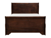 Abbeville Cherry Eastern King Bed - Ornate Home