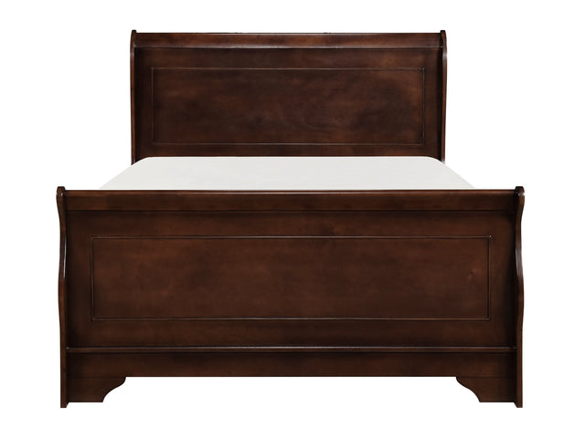 Abbeville Cherry Eastern King Bed - Ornate Home
