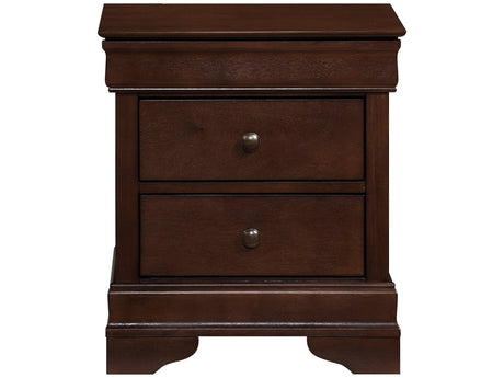 Abbeville Cherry Nightstand - Ornate Home