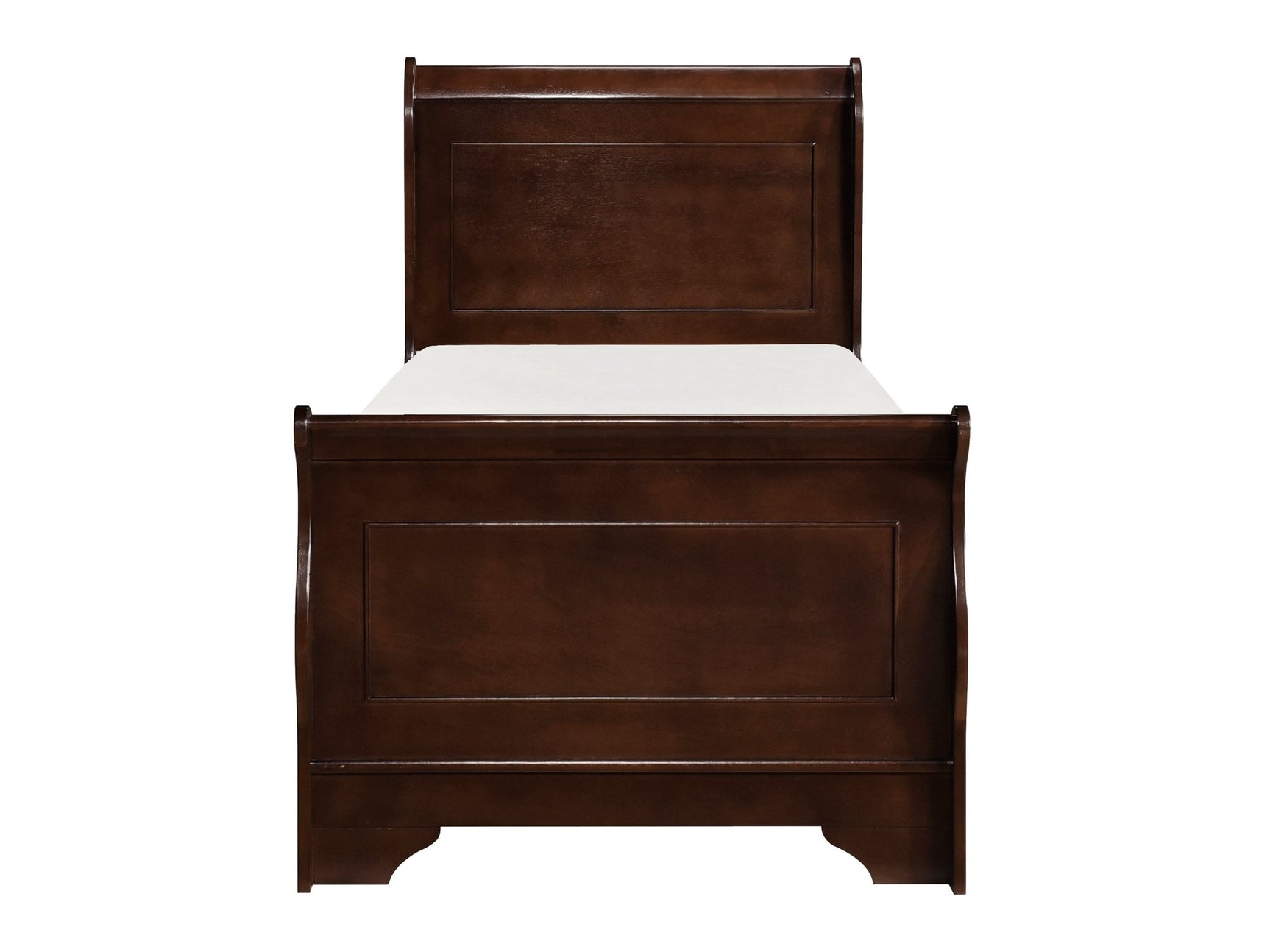 Abbeville Cherry Twin Bed - Ornate Home