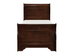 Abbeville Cherry Twin Bed - Ornate Home