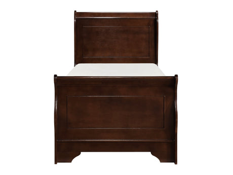 Abbeville Cherry Twin Bed - Ornate Home