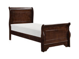 Abbeville Cherry Twin Bed - Ornate Home