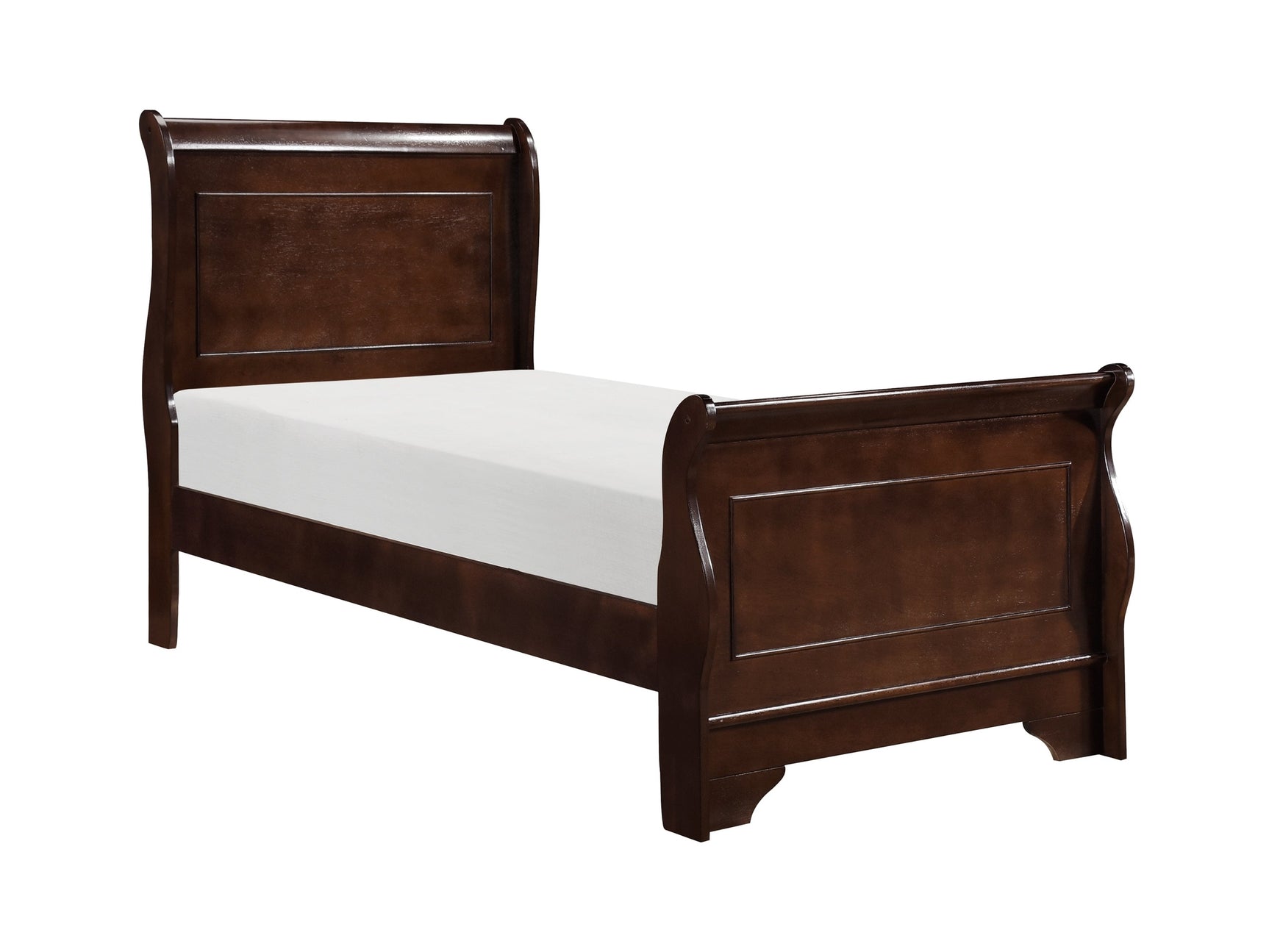 Abbeville Cherry Twin Bed - Ornate Home