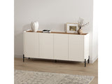 Abbey 66.9" Sideboard in Maple and Off White - Ornate Home