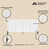 Abbey 66.9" Sideboard in White - Ornate Home
