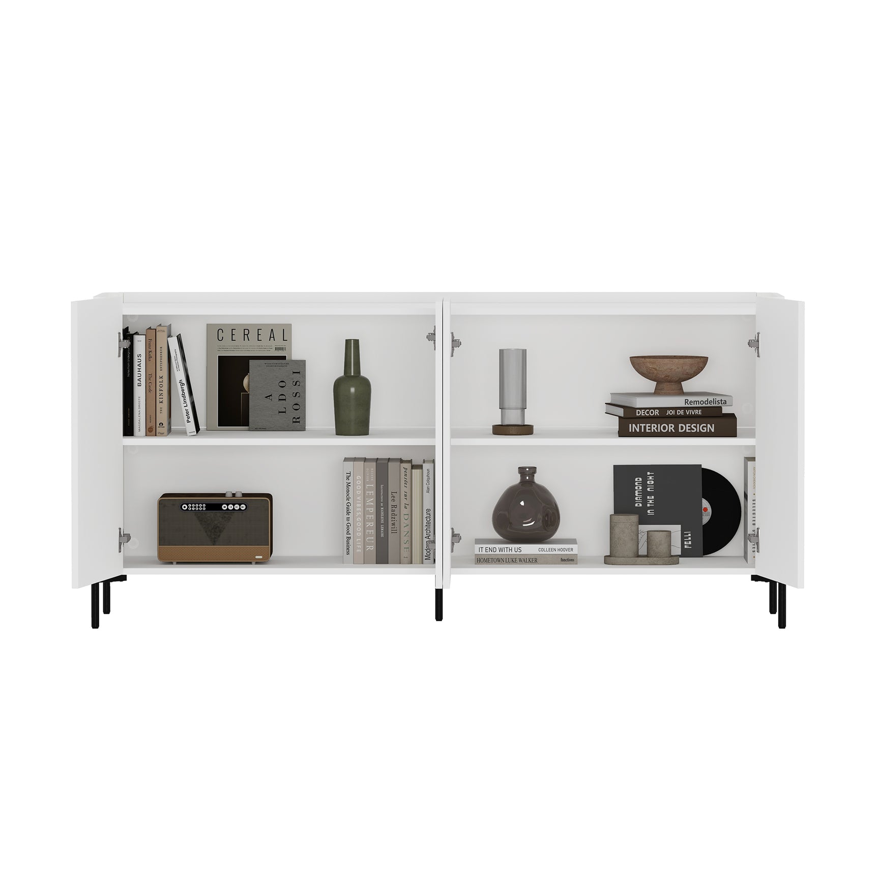 Abbey 66.9" Sideboard in White - Ornate Home