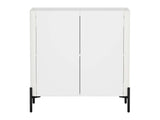 Abbey Accent Cabinet in White - Ornate Home