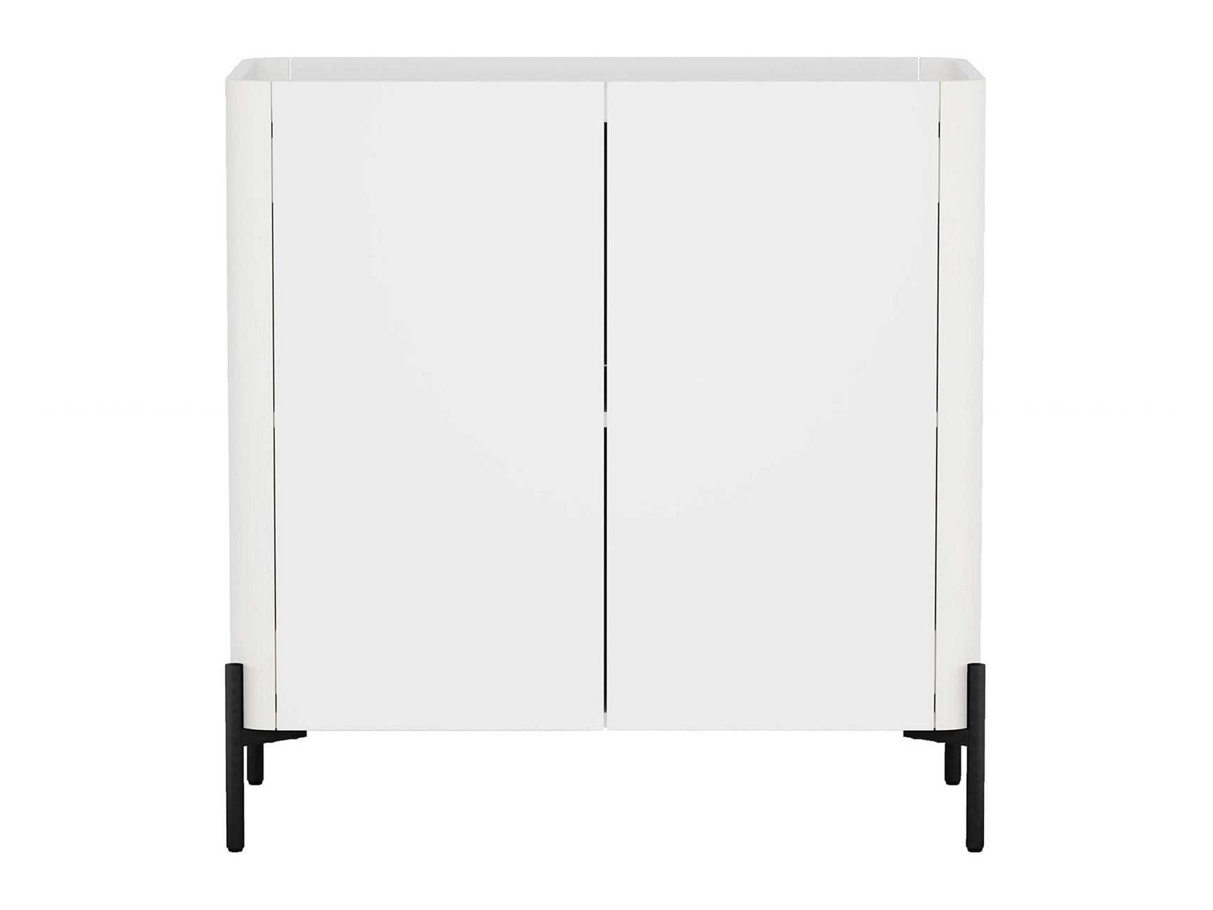 Abbey Accent Cabinet in White - Ornate Home