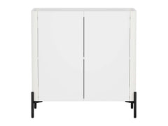 Abbey Accent Cabinet in White - Ornate Home