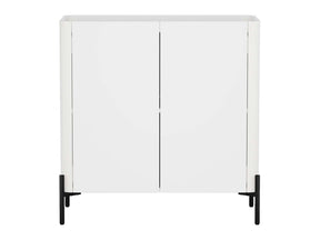 Abbey Accent Cabinet in White - Ornate Home
