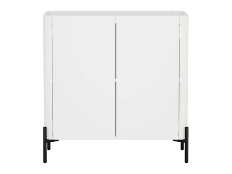 Abbey Accent Cabinet in White - Ornate Home