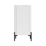 Abbey Accent Cabinet in White - Ornate Home
