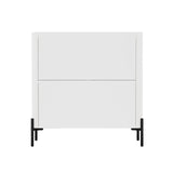 Abbey Accent Cabinet in White - Ornate Home