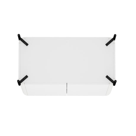 Abbey Accent Cabinet in White - Ornate Home