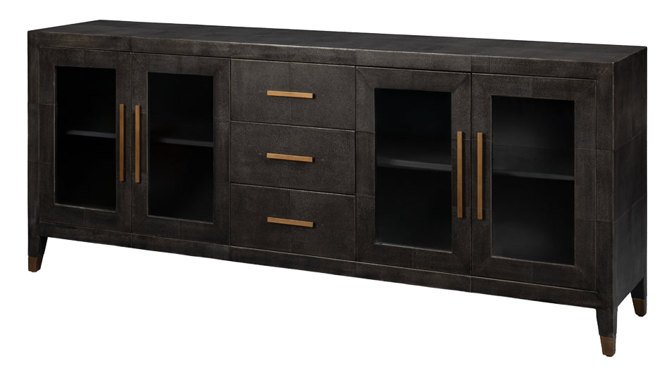 Abbey Black Cabinet - Ornate Home