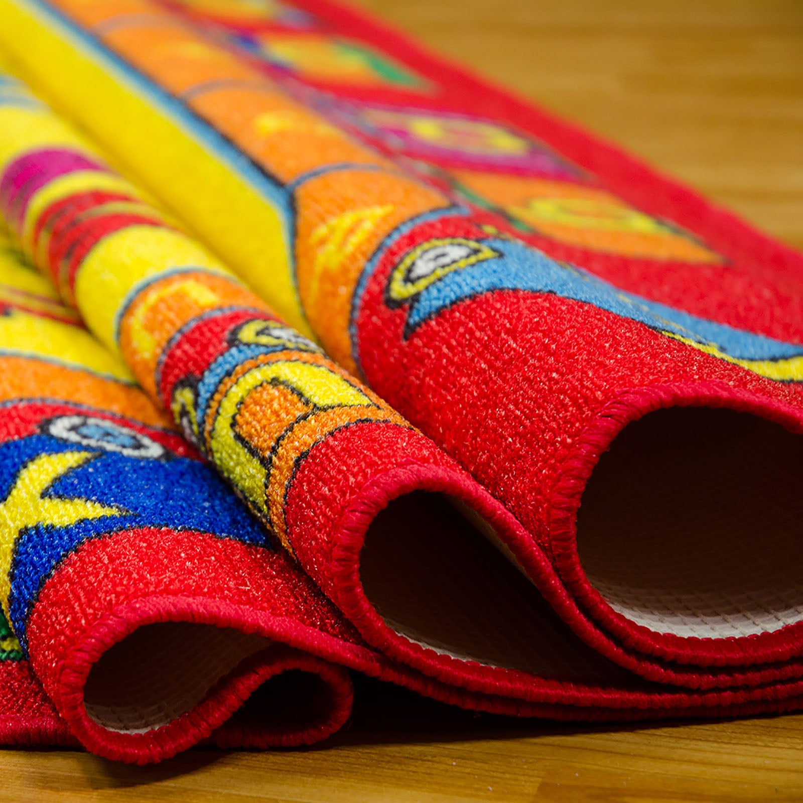 Abbey Red 5' X 8' Area Rug - Ornate Home